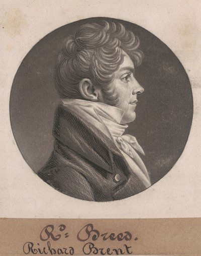 Richard Brent von Charles B.J. Févret de Saint Mémin