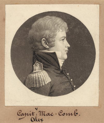 Alexander Macomb, Jr. von Charles B. J. Févret de Saint Mémin