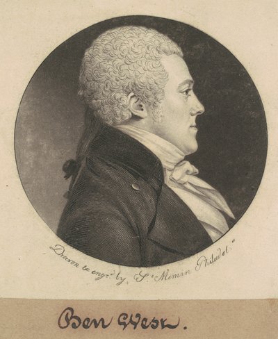Benjamin West von Charles B. J. Févret de Saint Mémin