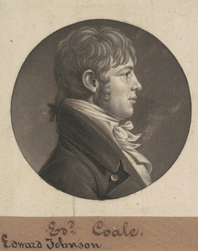 Edward Johnson Coale von Charles B. J. Févret de Saint Mémin