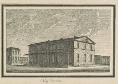 Esperanza, City Tavern von Charles B. J. Févret de Saint Mémin