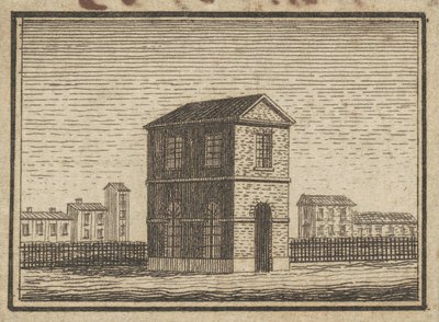 Esperanza, kleines Gebäude von Charles B. J. Févret de Saint Mémin
