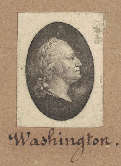 George Washington von Charles B. J. Févret de Saint Mémin