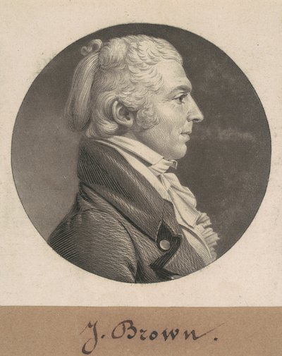 James Brown, Sr. von Charles B. J. Févret de Saint Mémin