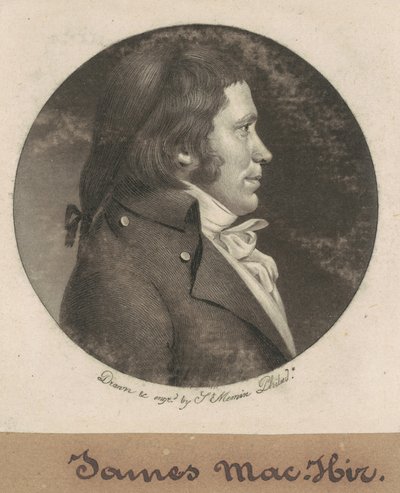 James Machir von Charles B. J. Févret de Saint Mémin