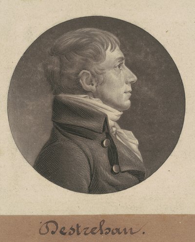 Jean Noel Destréhan von Charles B. J. Févret de Saint Mémin