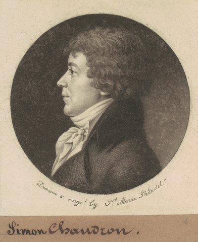 Jean Simon Chaudron von Charles B. J. Févret de Saint Mémin