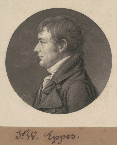 John Wayles Eppes von Charles B. J. Févret de Saint Mémin