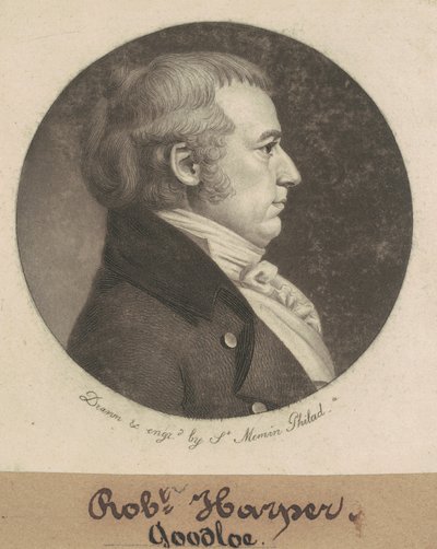 Robert Goodloe Harper von Charles B. J. Févret de Saint Mémin