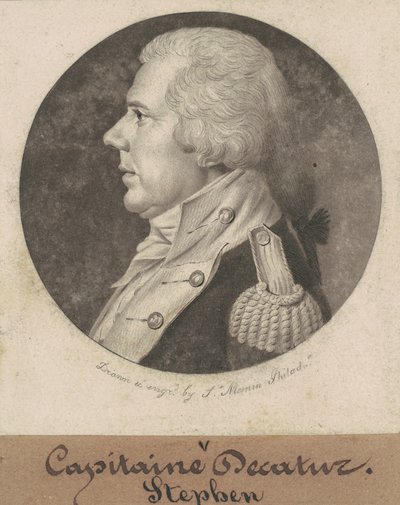 Stephen Decatur, Sr. von Charles B. J. Févret de Saint Mémin
