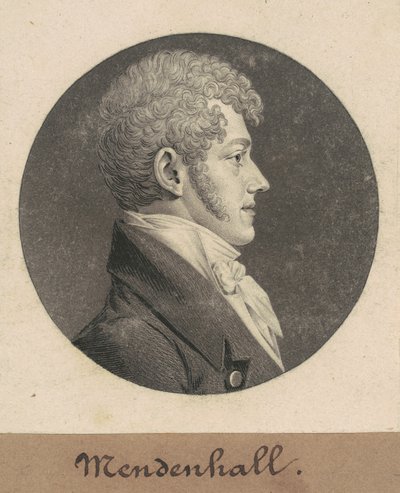 Thomas Mendenhall, Jr. von Charles B. J. Févret de Saint Mémin