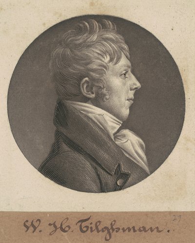 William Helmsley Tilghman von Charles B. J. Févret de Saint Mémin