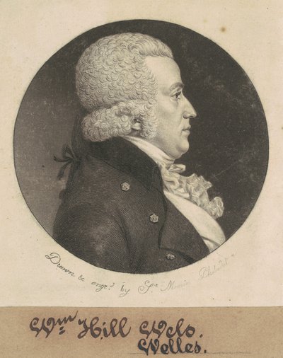 William Hill Wells von Charles B. J. Févret de Saint Mémin
