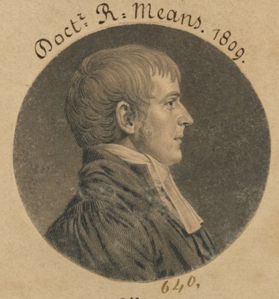 Robert Means von Charles Balthazar Julien Févret de Saint-Mémin