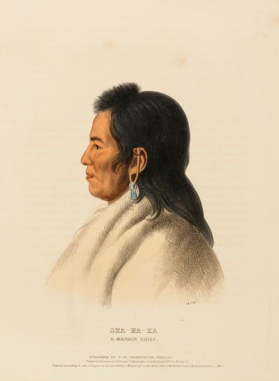 Sha-ha-ka, ein Mandan-Häuptling von Charles Bird King