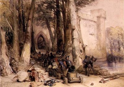 Das Lager des Königs von Charles Cattermole