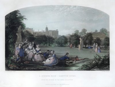 Ein Sommermittag: Hampton Court von Charles Cousen