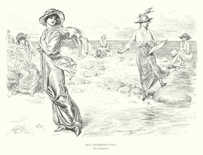 Unsere unerforschte Küste, sehr gefährlich von Charles Dana Gibson