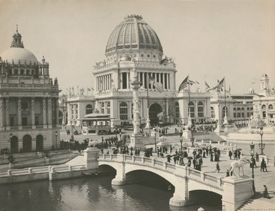 Verwaltungsgebäude auf der Weltausstellung in Chicago, 1893 von Charles Dudley Arnold