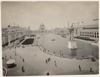 Ehrenhof auf der Weltausstellung in Chicago, 1893 von Charles Dudley Arnold