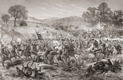 Schlacht von Boonsboro, Maryland, 8. Juli von Charles E.H. (after) Bonwill