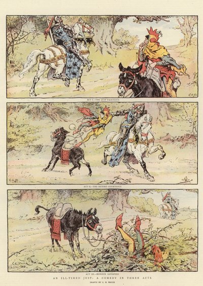 Eine Komödie in drei Akten von Charles Edmund Brock