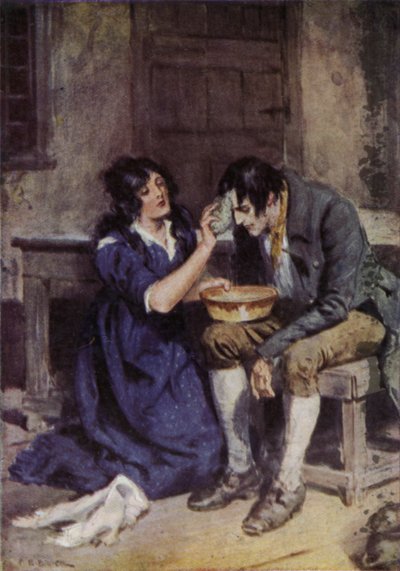 Illustration für The Broad Highway a Romance of Kent von Charles Edmund Brock