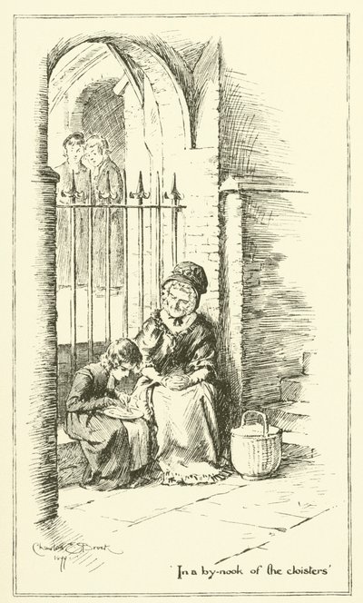 Illustration zu The Essays of Elia von Charles Lamb (Gravur) von Charles Edmund Brock