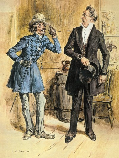 Die Heuchelei von Mr. Pecksniff von Charles Edmund Brock