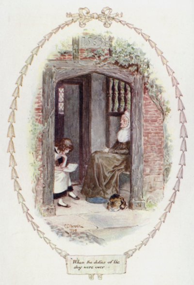 Wenn die Pflichten des Tages vorbei waren von Charles Edmund Brock