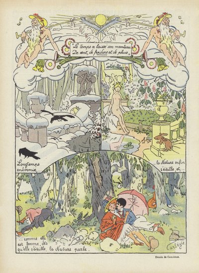 Illustration für Le Rire von Charles Emile Egli