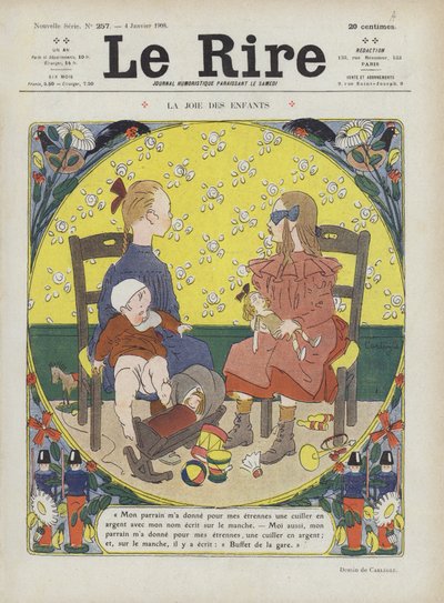 Illustration für Le Rire von Charles Emile Egli