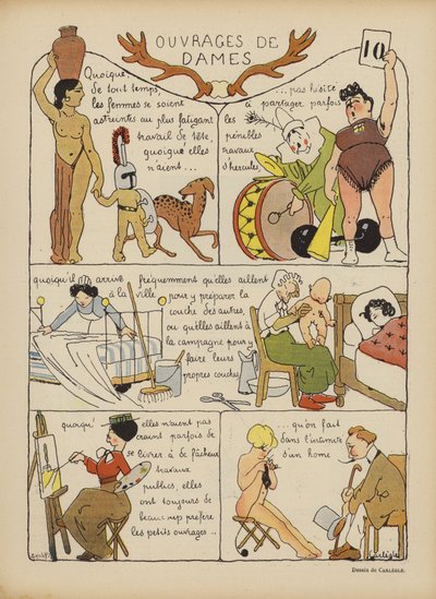Illustration für Le Rire von Charles Emile Egli
