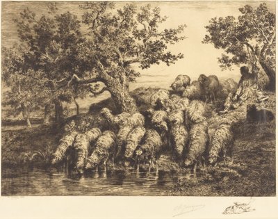  von Charles Emile Jacque