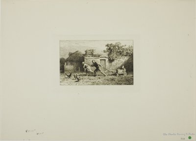 Die Kutsche von Charles Emile Jacque