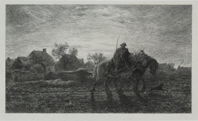 Der Morgen von Charles Emile Jacque