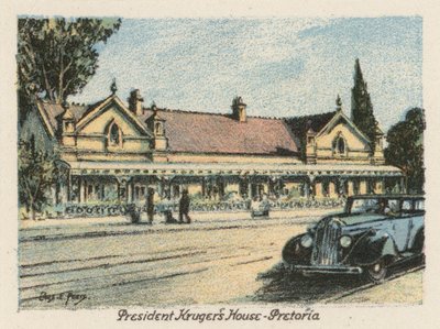 Südafrika: Präsident Krugers Haus, Pretoria von Charles Ernest Peers