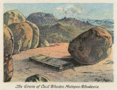Südafrika: Das Grab von Cecil Rhodes, Matopos, Rhodesien von Charles Ernest Peers