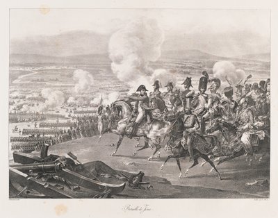 Schlacht bei Jena, frühes 19. Jahrhundert von Charles Etienne Pierre Motte