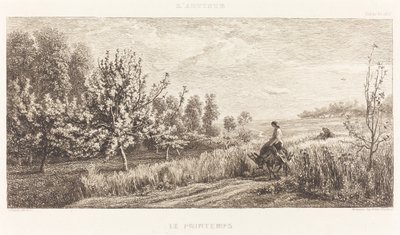 Frühling (Le Printemps) von Charles Francois Daubigny