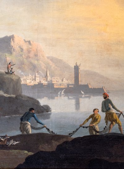 Marine (Detail) von Charles François Grenier de Lacroix