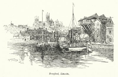 Brayford, Lincoln von Charles George Harper