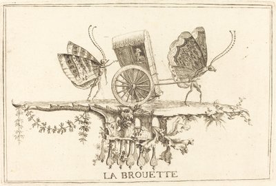 Die Schubkarre von Charles Germain de Saint Aubin