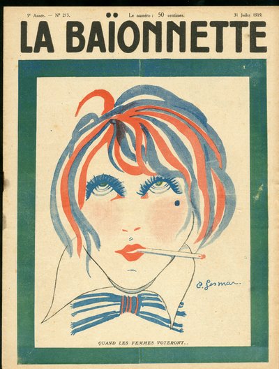 Titelblatt von „La Baionnette“ von Charles Gesmar