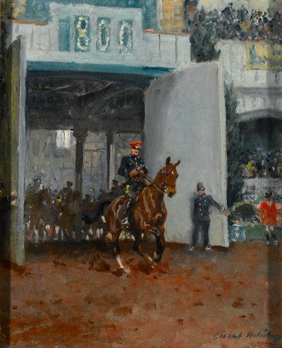 Der Beginn des Royal Tournament in Olympia von Charles Gilbert Holiday