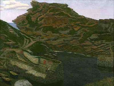 Boscastle Hafen, Cornwall von Charles Ginner