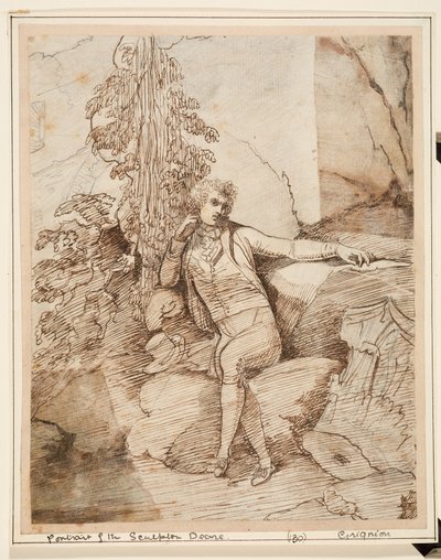John Deare (1759–1798) Bildhauer, ca. 1754-1804 von Charles Grignion