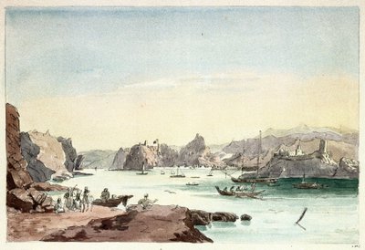 Muscat Creek (Oman) von Charles Hamilton Smith