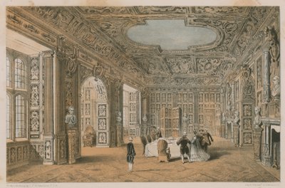 Der vergoldete Raum, Holland House von Charles James Richardson
