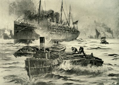 Der Ausbruch des Krieges - Transport verlässt England zum Kap von Charles John de Lacy